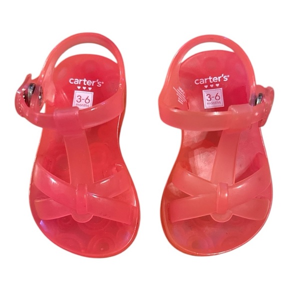 Carter's Other - CARTERS Pink Baby Jelly Sandals